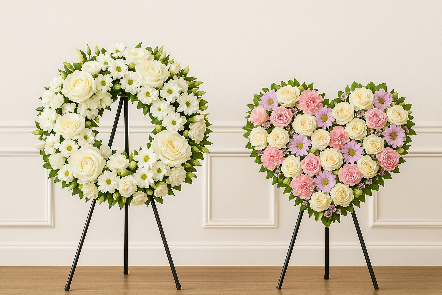 Funeral flower bouquets