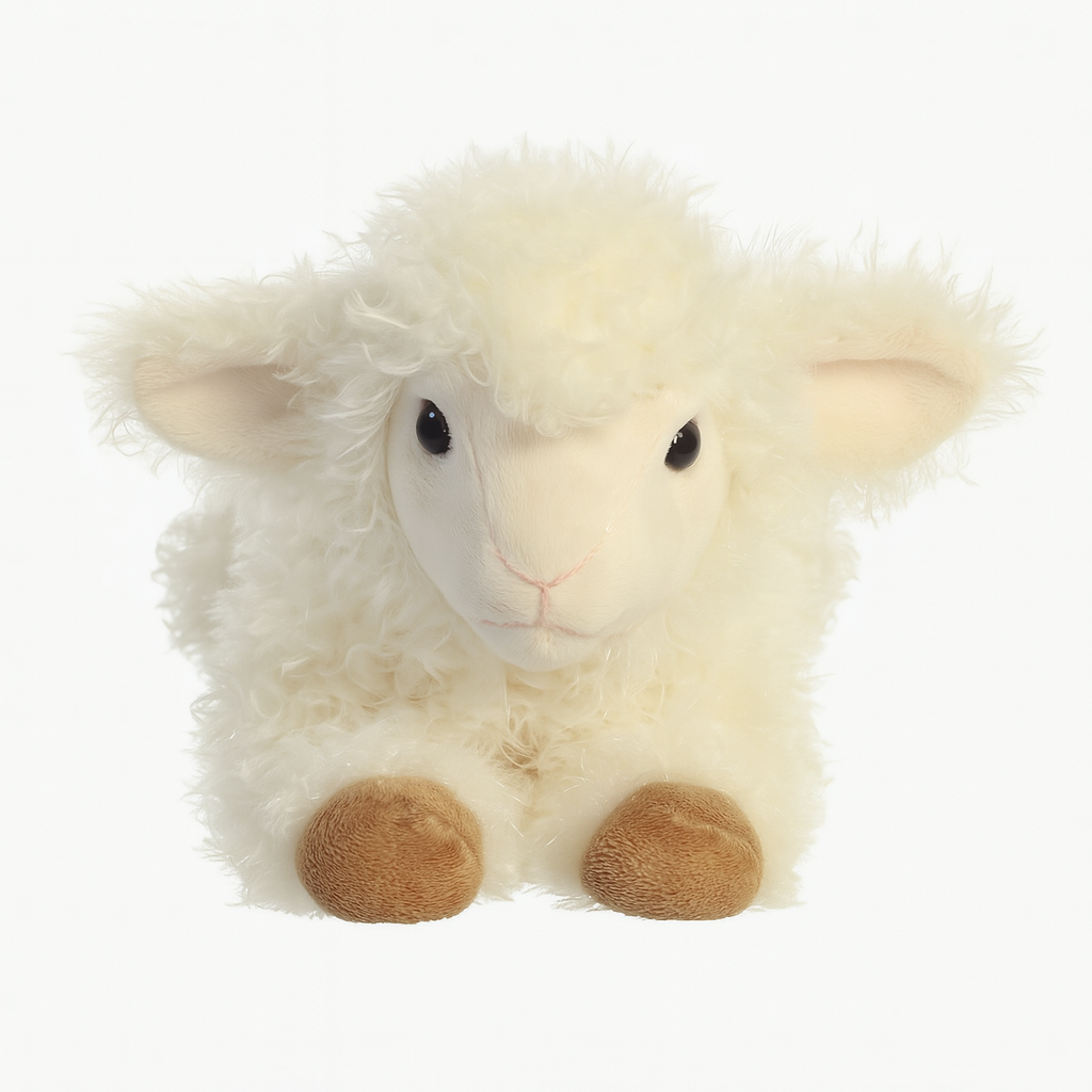 Luna Lamb Soft Cuddly Plush Sheep Toy