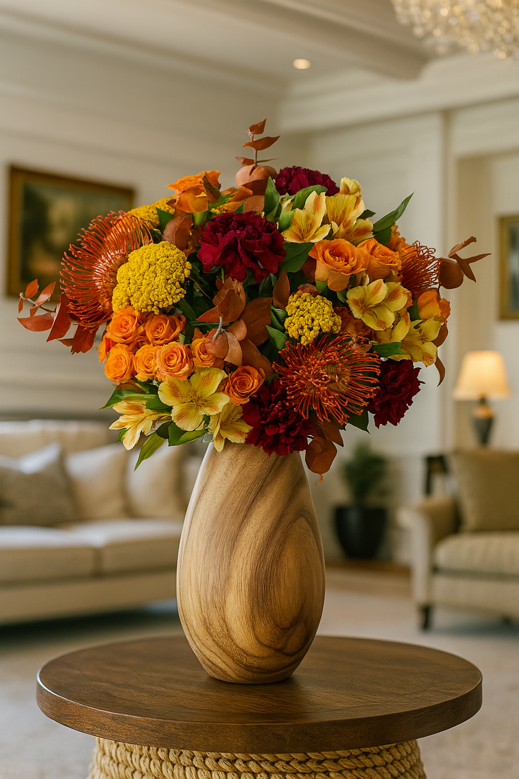 Autumn Ember Luxury Flower Bouquet