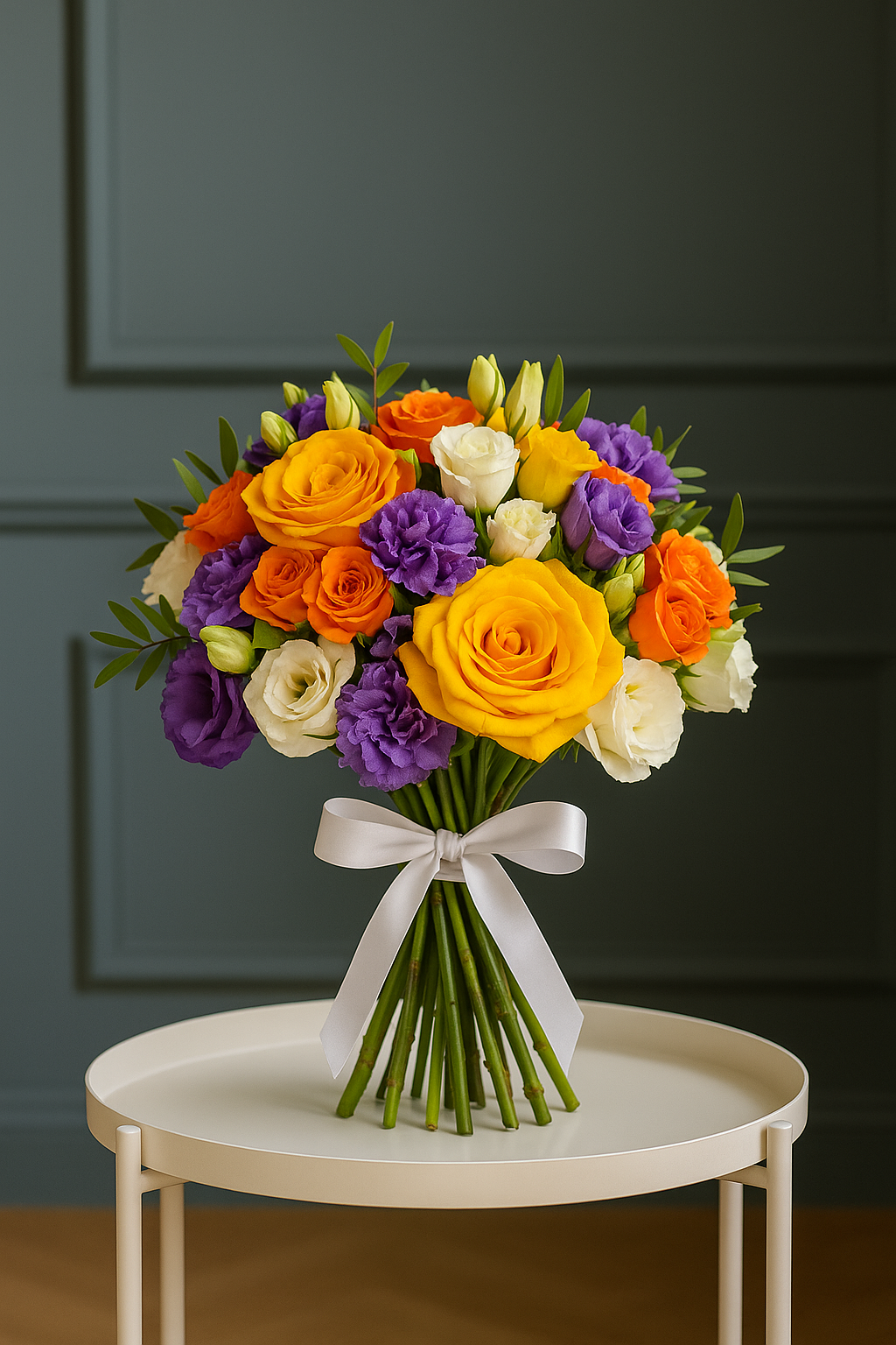 Carnival Charm – Bold Mixed Colour Bouquet