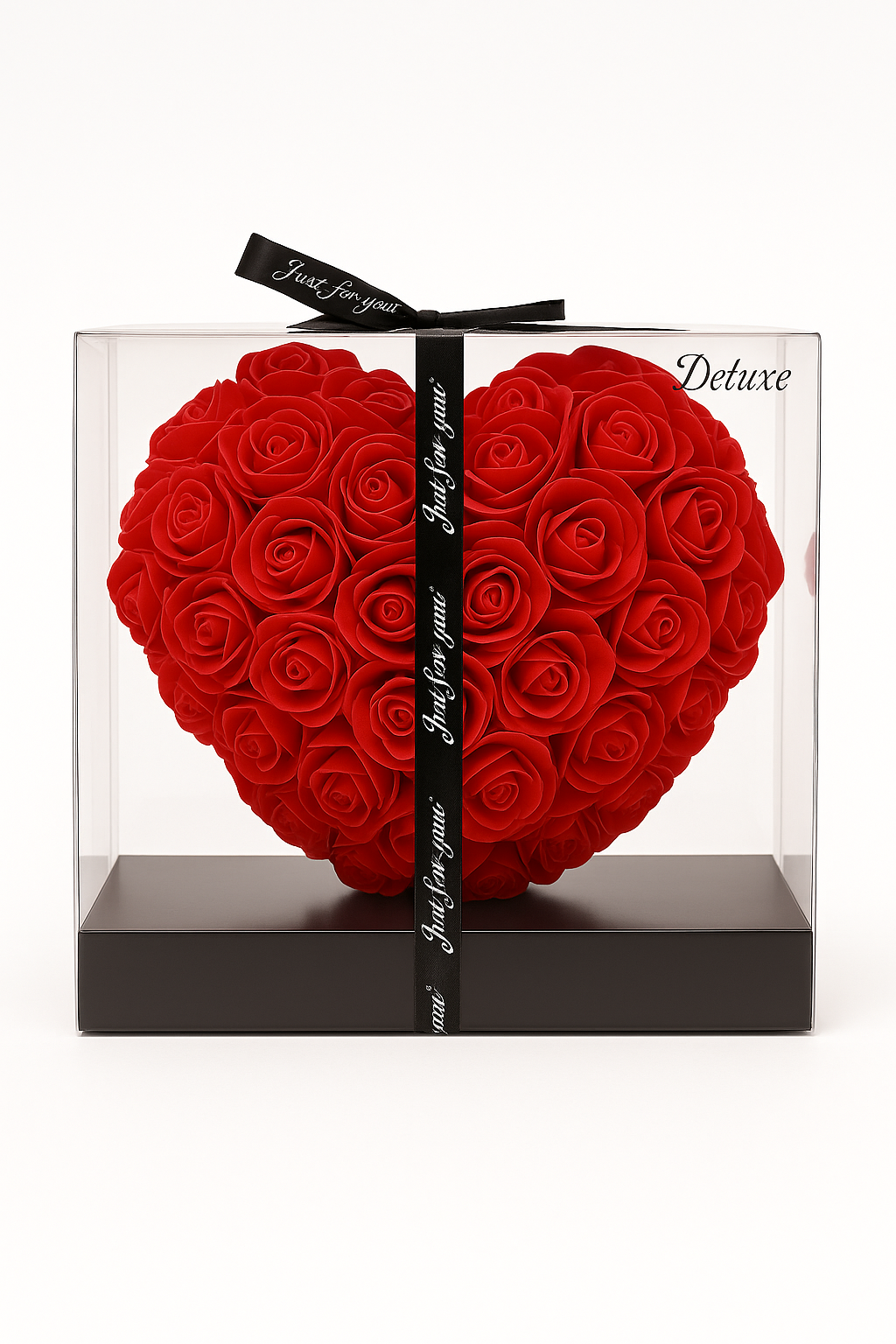 Deluxe Standing Rose Bear