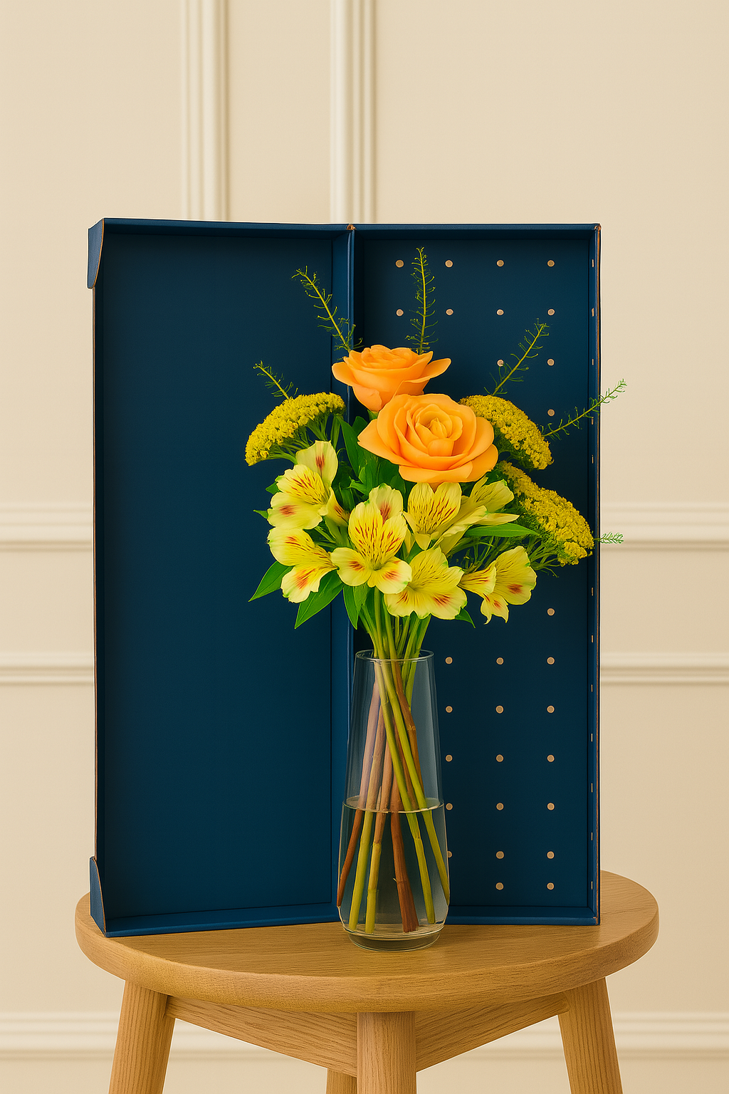 Golden Glow Letterbox Flowers