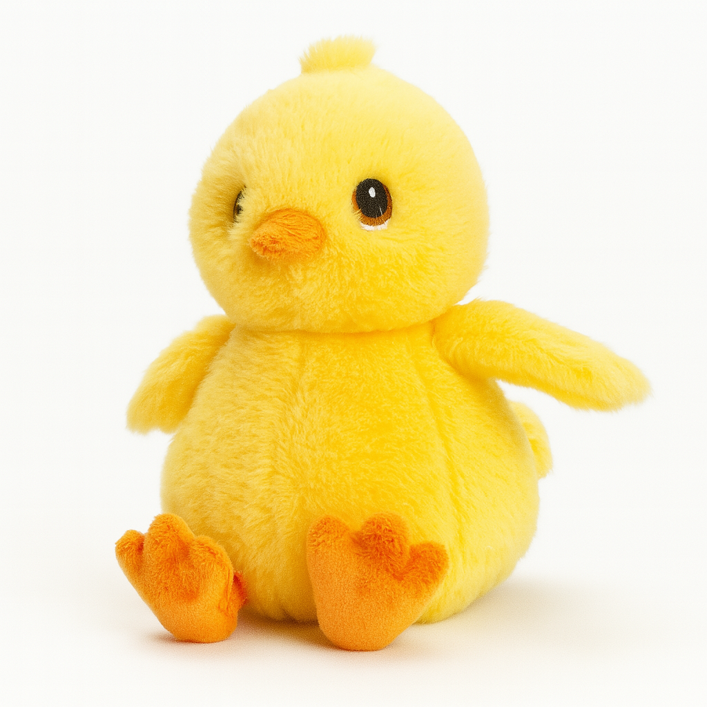 Keeleco Chick Eco-Friendly Yellow Plush Toy