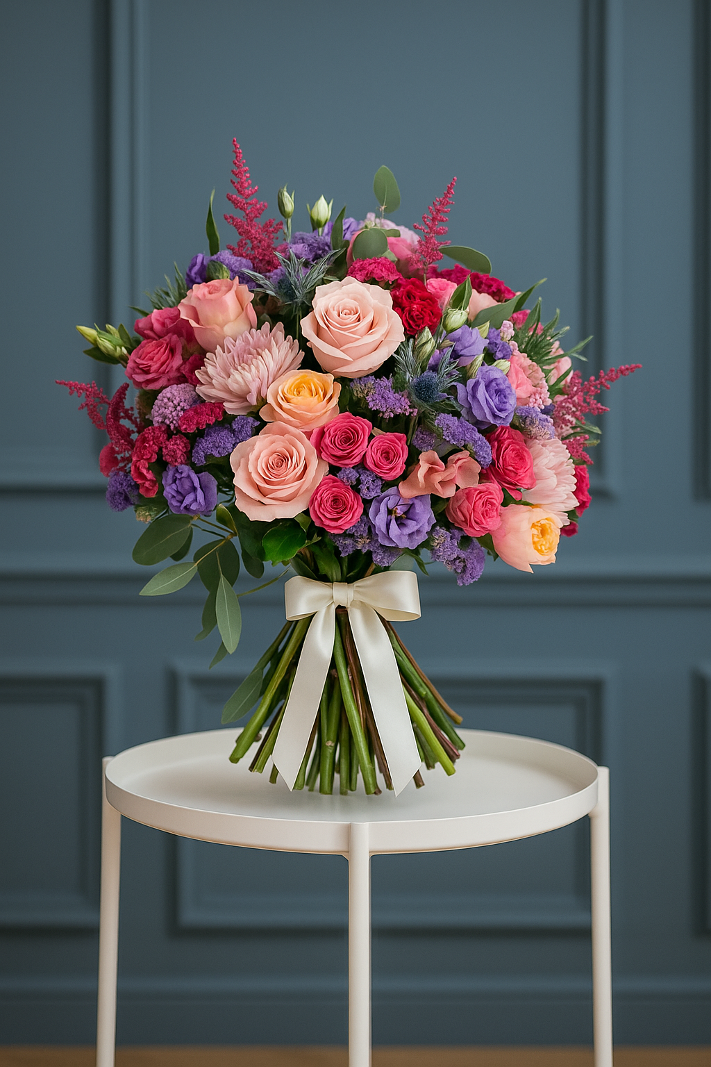 Enchanted Garden – Luxury Mixed Flower Bouquet