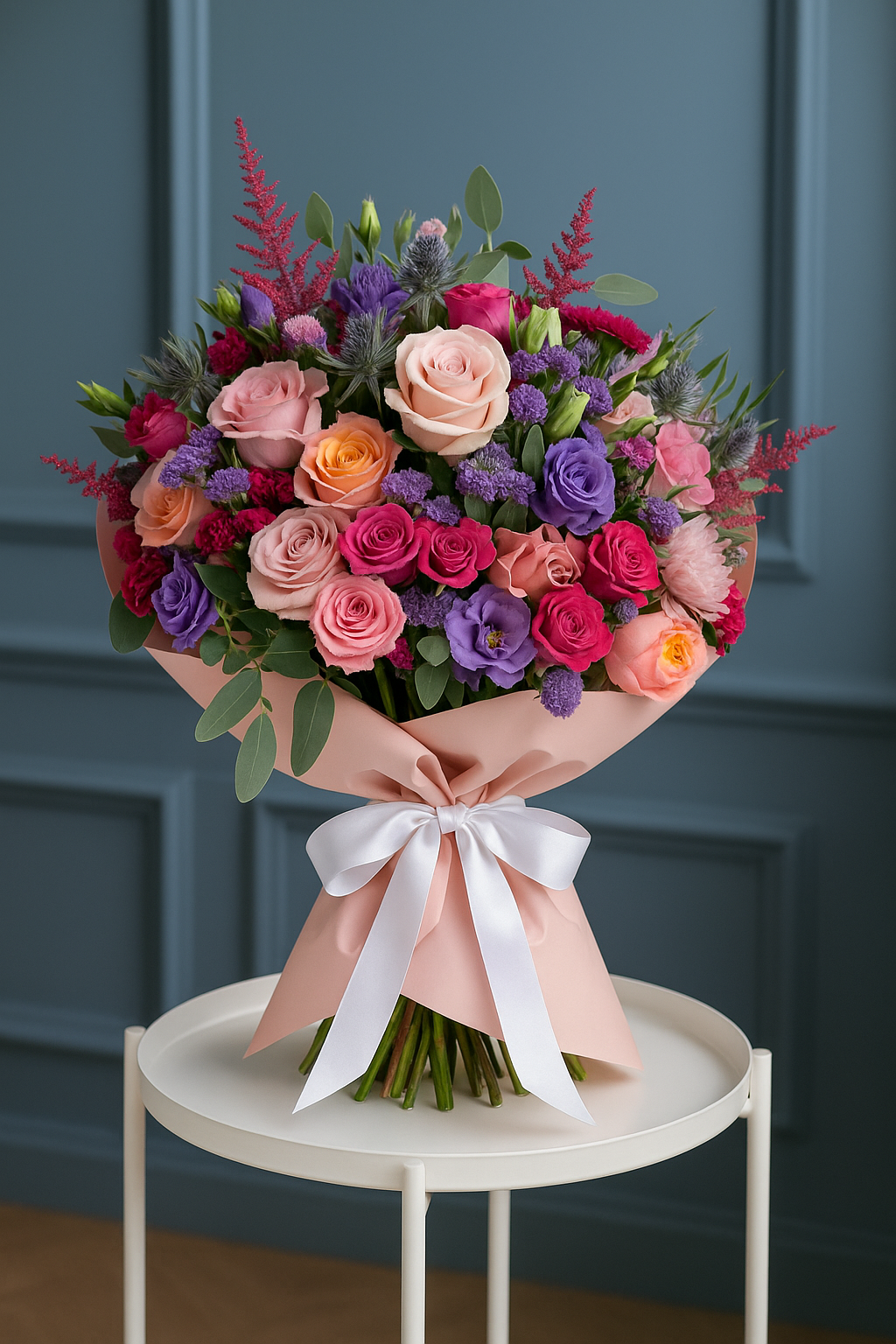 Enchanted Garden – Luxury Mixed Flower Bouquet