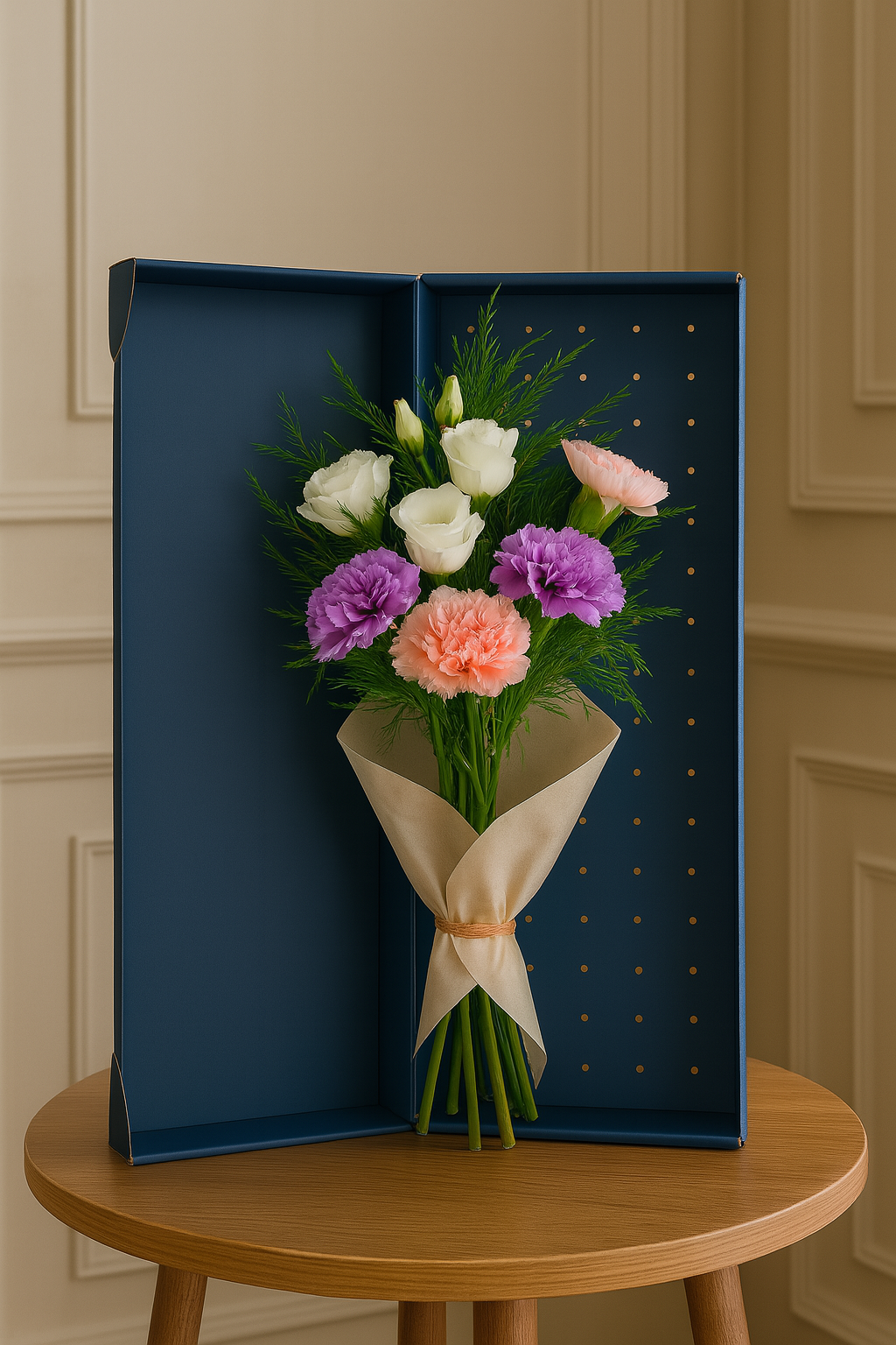 Pastel Charm Letterbox Flowers