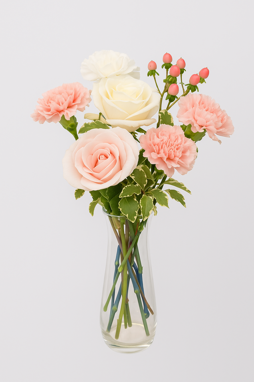 Blush Harmony Letterbox Flowers