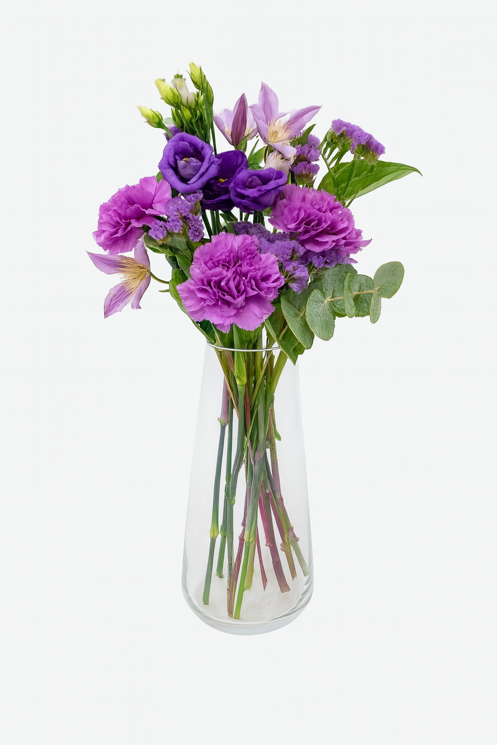 Purple Elegance Letterbox Flowers
