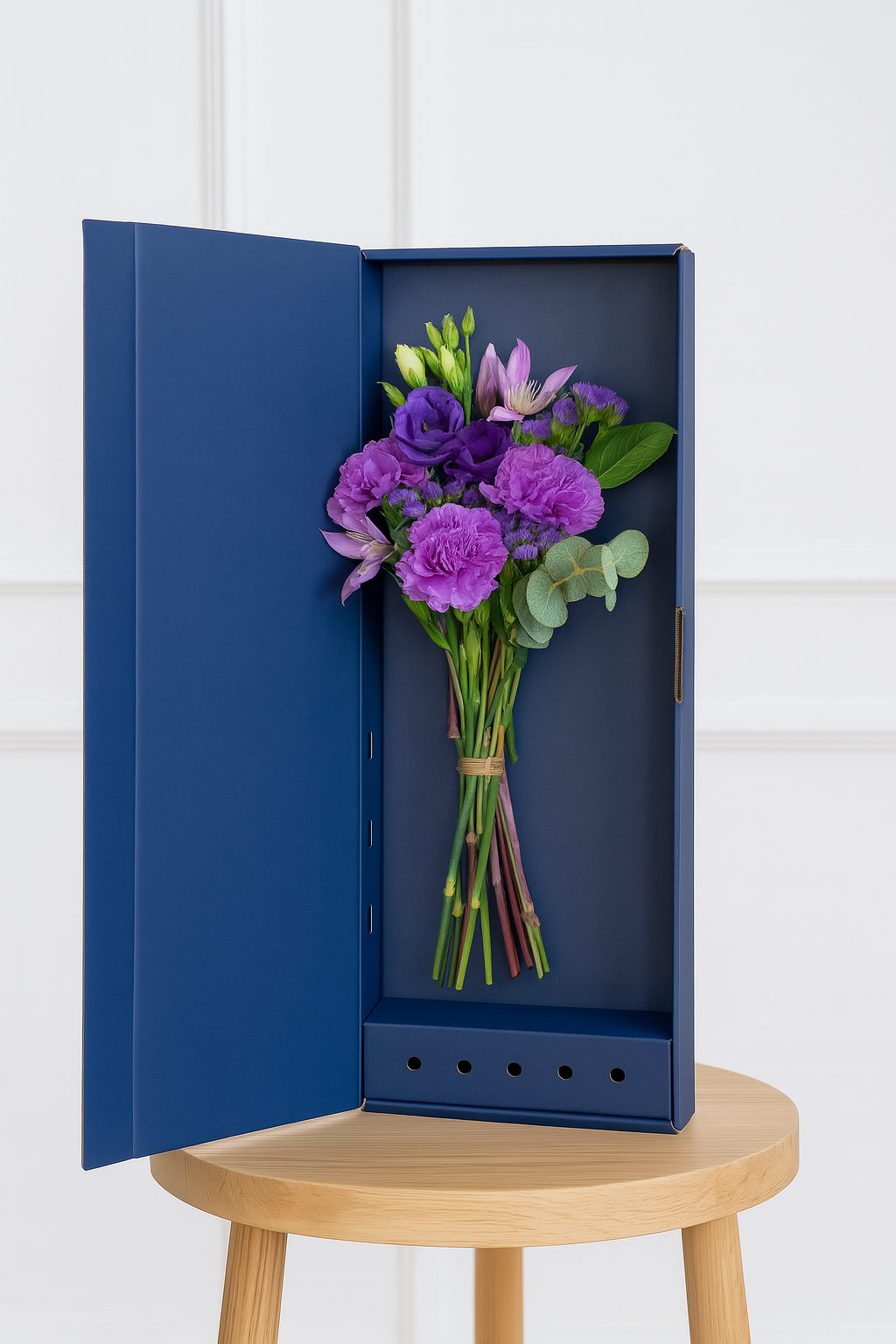 Purple Elegance Letterbox Flowers