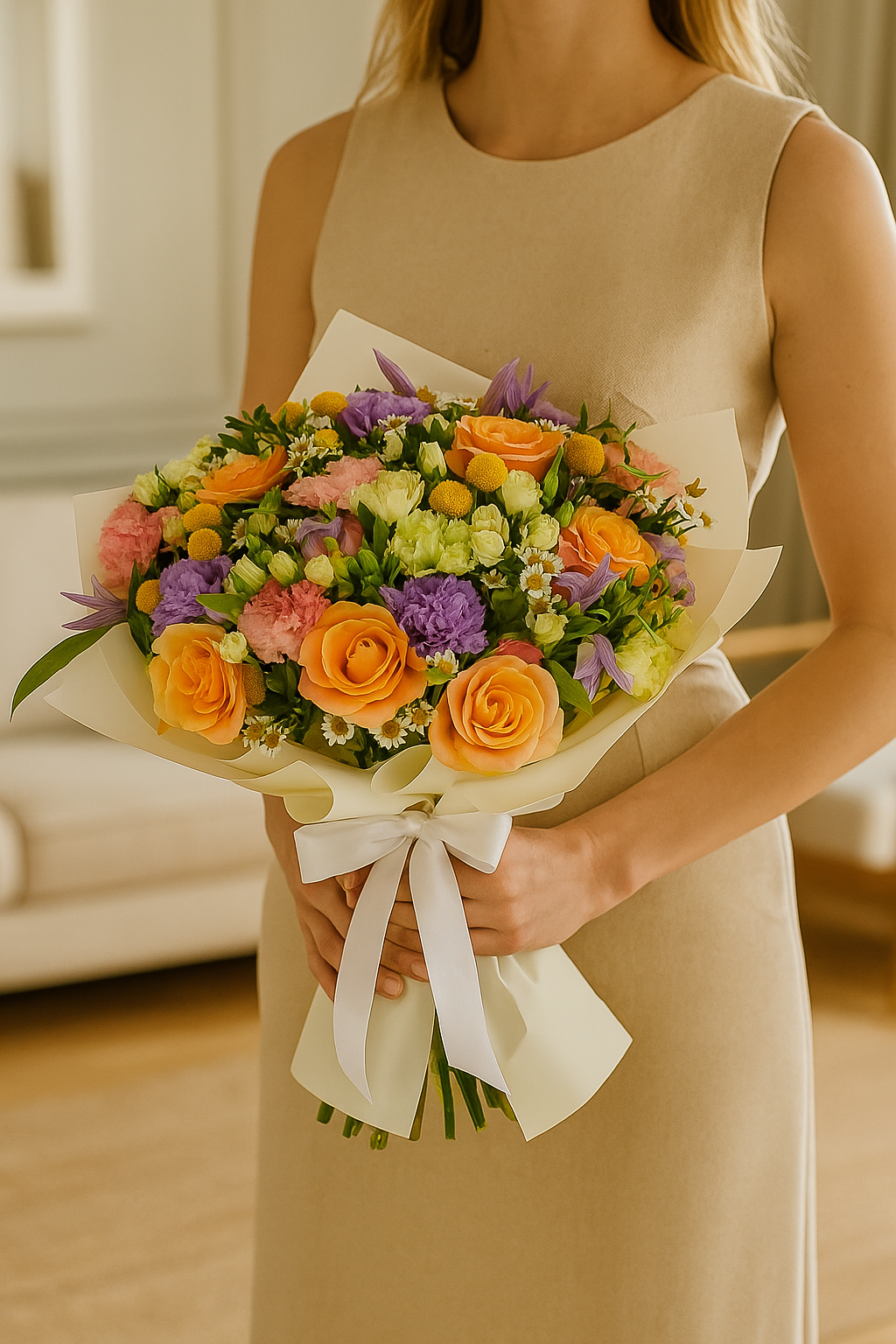 Sunshine Meadow – Summer Garden Bouquet