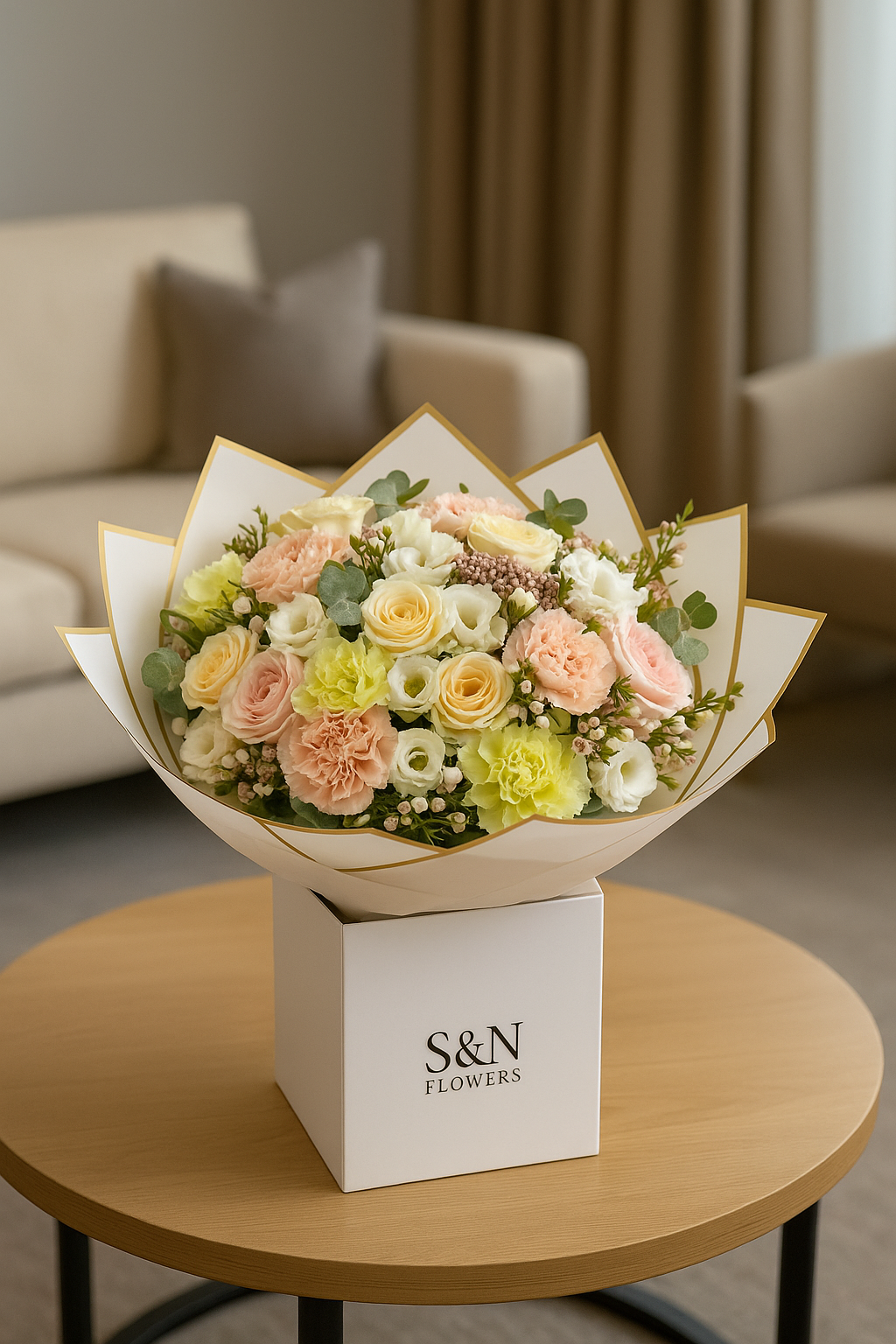 Elegant Pastel Bouquet