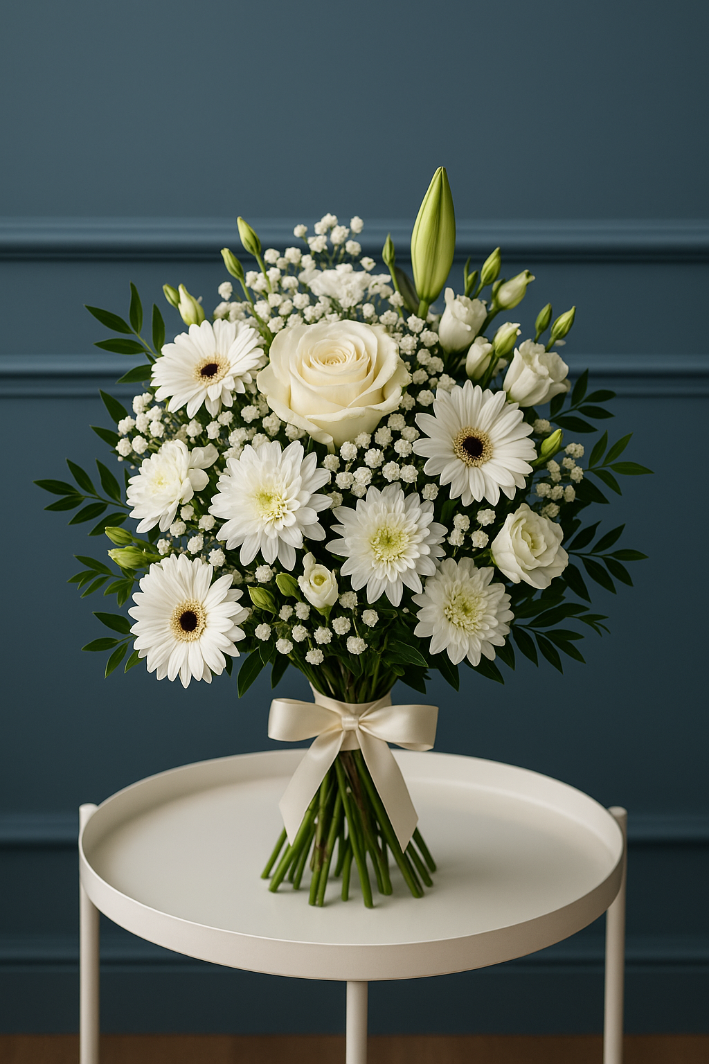White Rose & Lily Elegance Bouquet